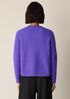 Cashmere Silk Boucle Bliss Crew Neck Top