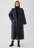 Doubleface Wool Cloud Hooded Coat