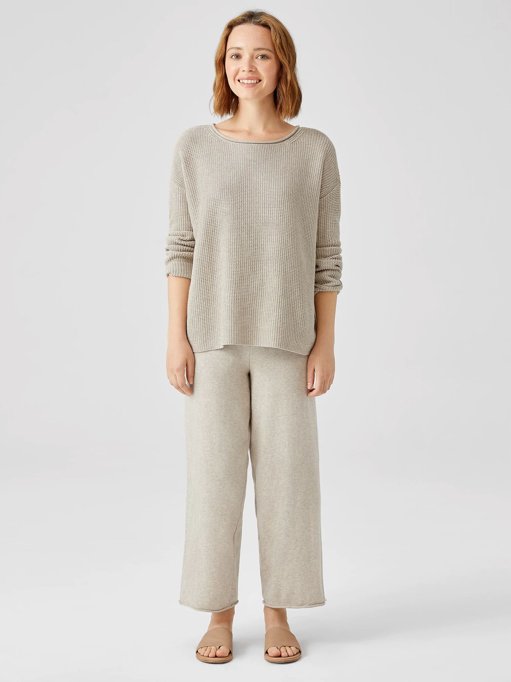 Peruvian Organic Cotton Straight Pant