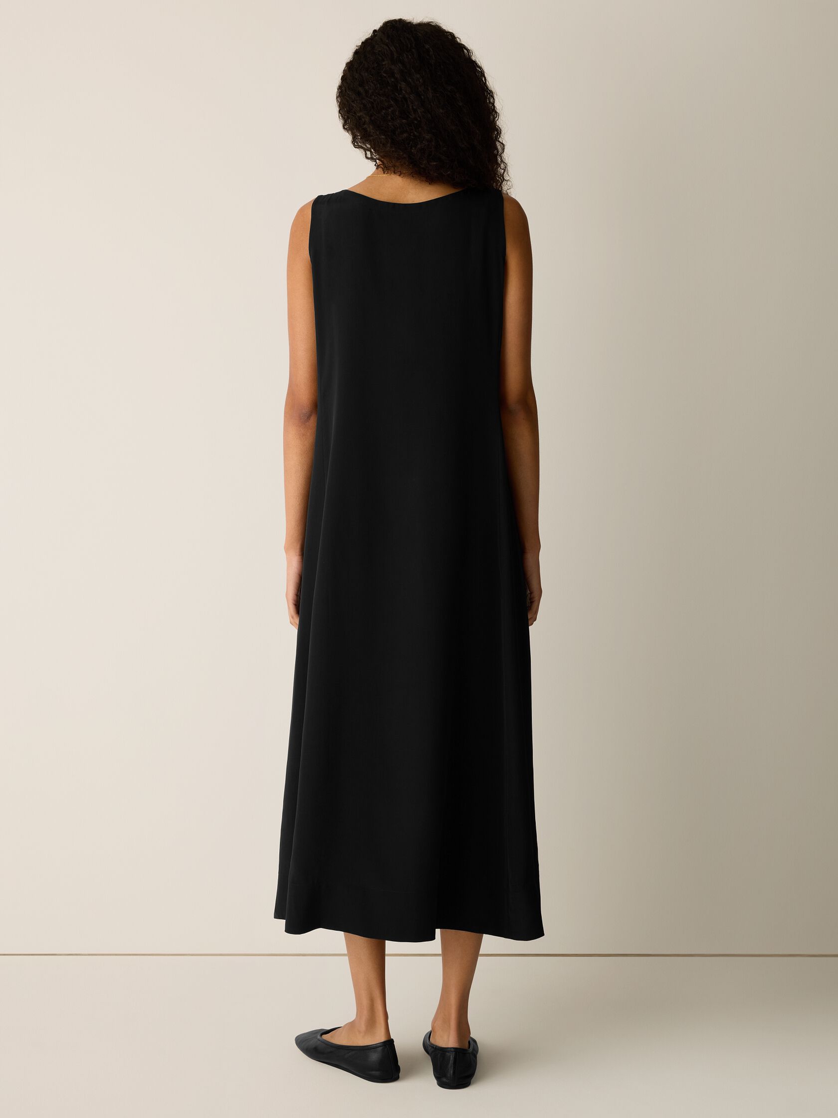 Silk Crepe de Chine Easy Dress