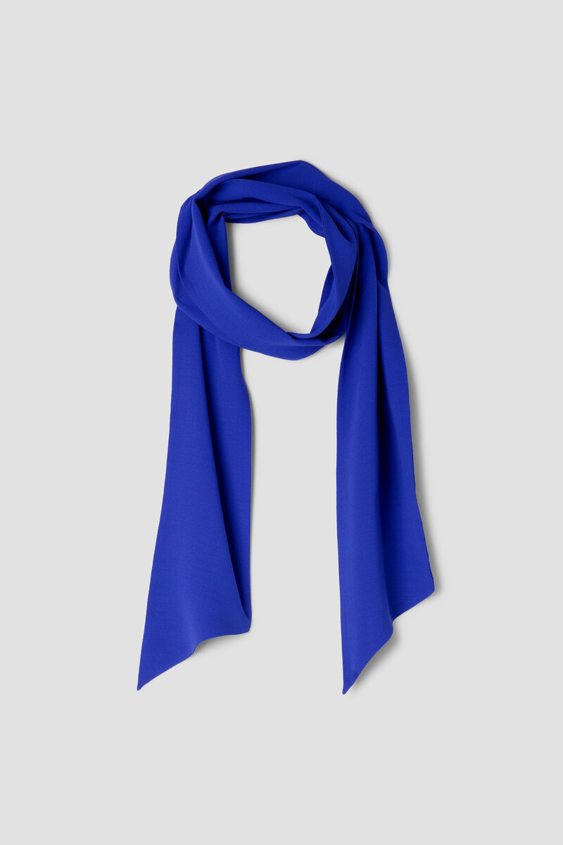 Silk Georgette Crepe Scarf Silk Georgette Crepe Scarf
