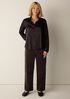 Organic Cotton Stretch Corduroy Straight Pant