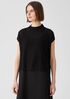 Gossamer Organic Cotton Funnel Neck Top
