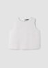 Organic Cotton Doubleweave Round Neck Tank