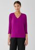 Fine Jersey Dolman-Sleeve Top