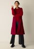 Lightweight Boiled Wool Shawl Collar Vest in Regenerative Wool