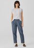 Airy Organic Cotton Twill Tapered Pant