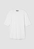 Organic Cotton Stretch Rib Crew Neck Tee