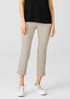 Washable Stretch Crepe Pant with Slits