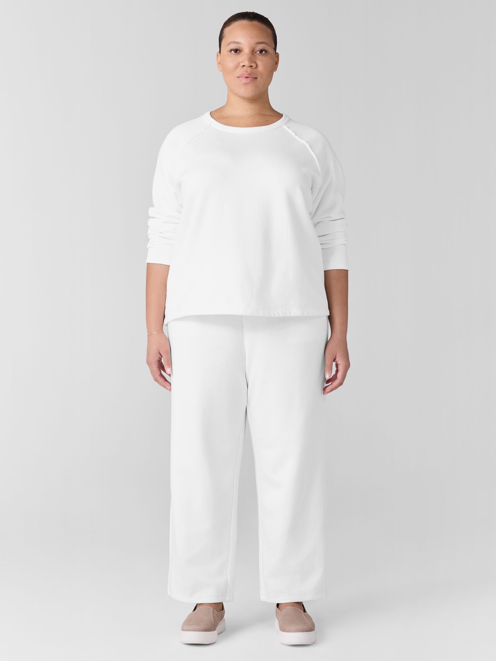 Organic Cotton French Terry Box-Top