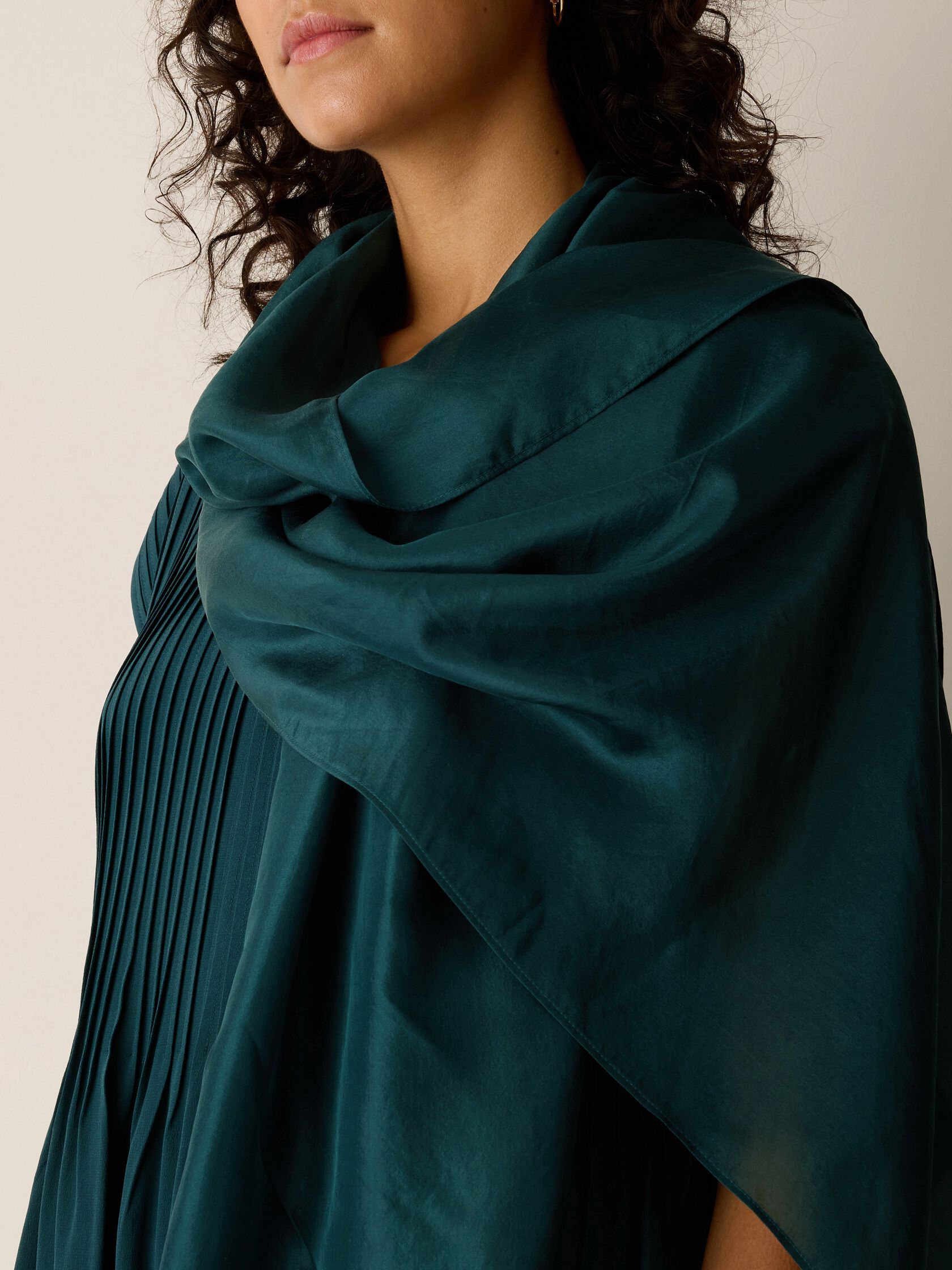 Washed Organic Silk Scarf