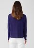 Organic Linen Jersey Crew Neck Top