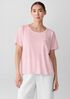 Organic Cotton Slubby Jersey Pocket Tee