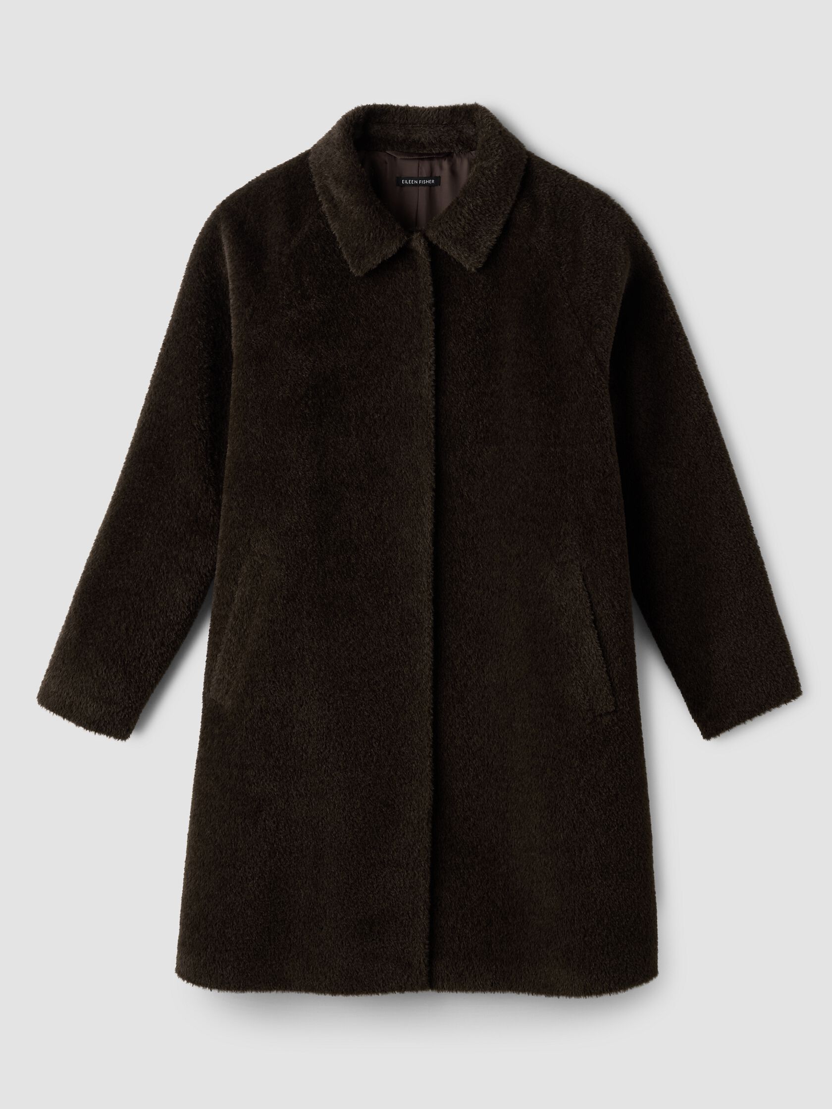 Fine Wool Alpaca Classic Collar Coat