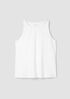 Pima Cotton Stretch Jersey Slim Tank