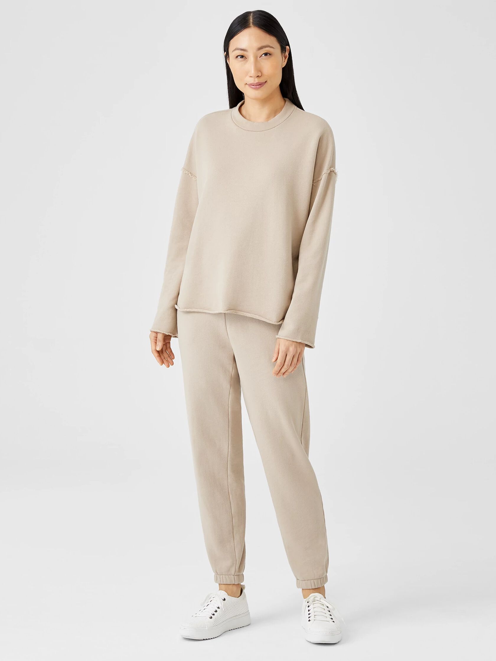 Organic Cotton French Terry Box-Top