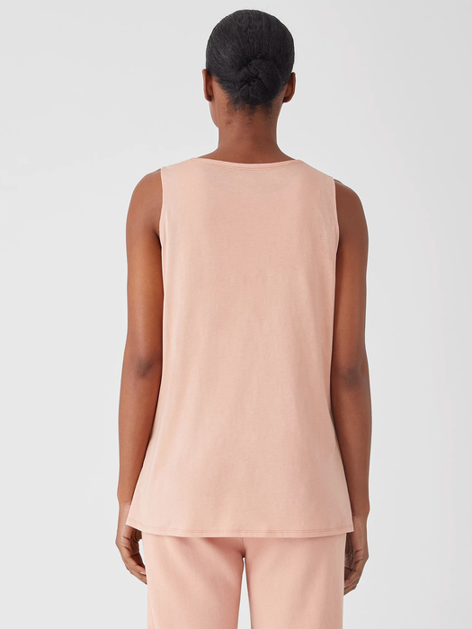 Organic Cotton Easy Jersey Round Neck Tank