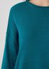 Peruvian Cotton Blend Crew Neck Top