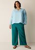 Organic Linen Wide-Leg Pant
