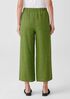 Washed Organic Linen Délavé Wide-Leg Pant