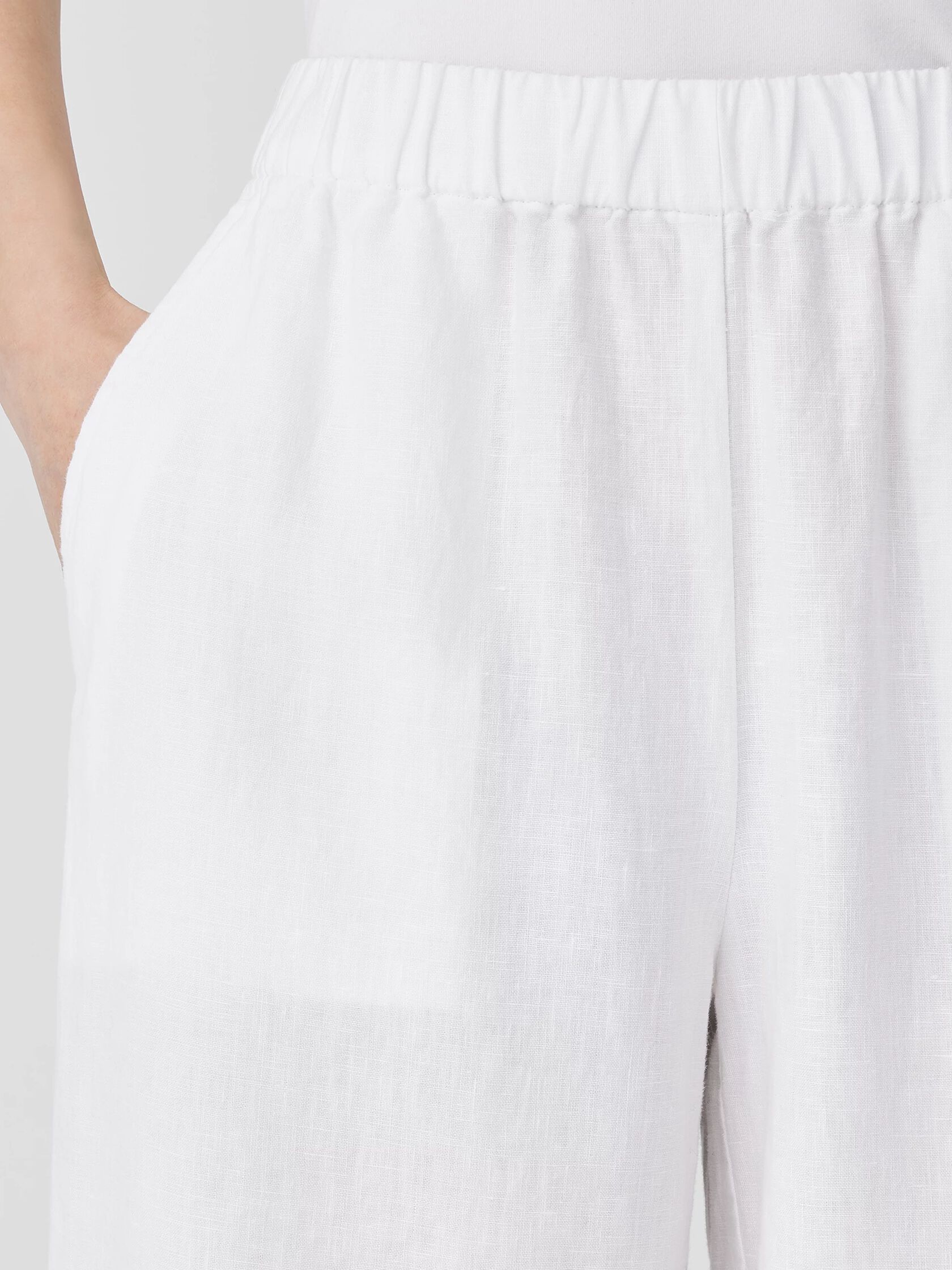 Organic Linen Wide-Leg Pant