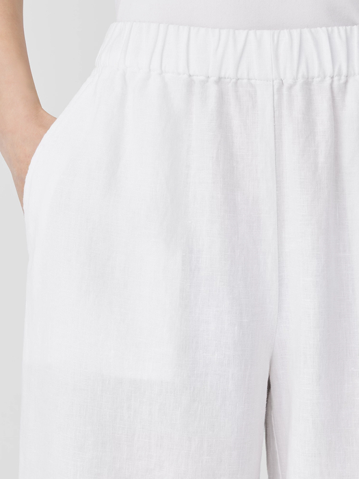 Organic Linen Wide-Leg Pant