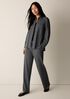 Cozy Waffle Knit Classic Collar Shirt