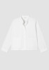Organic Cotton Pucker Shirt Jacket