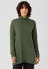 Italian Cashmere Turtleneck Long Top