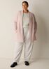 Lightweight Boiled Wool High Collar Jacket in Regenerative Wool