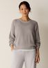 Peruvian Cotton Blend Crew Neck Top