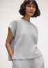 Striped Organic Cotton Gauze Square Top