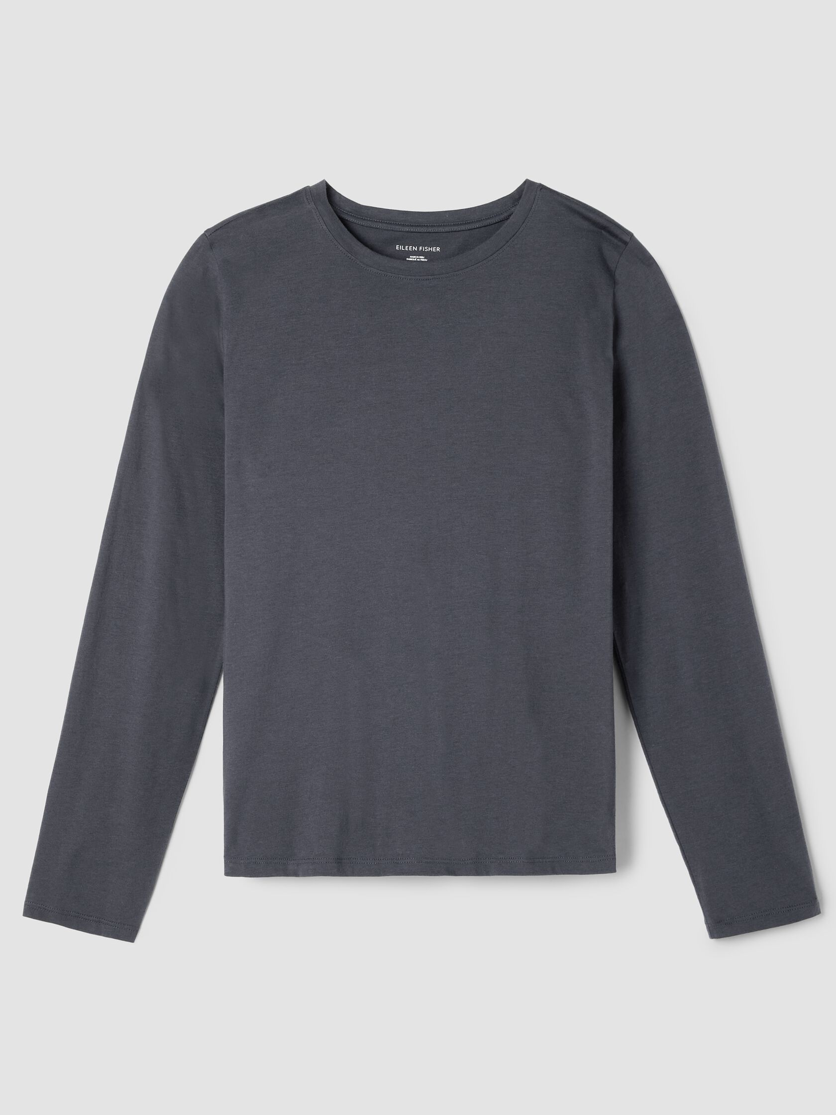 Organic Pima Cotton Jersey Long-Sleeve Tee
