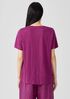 Organic Linen Jersey Crew Neck Tee