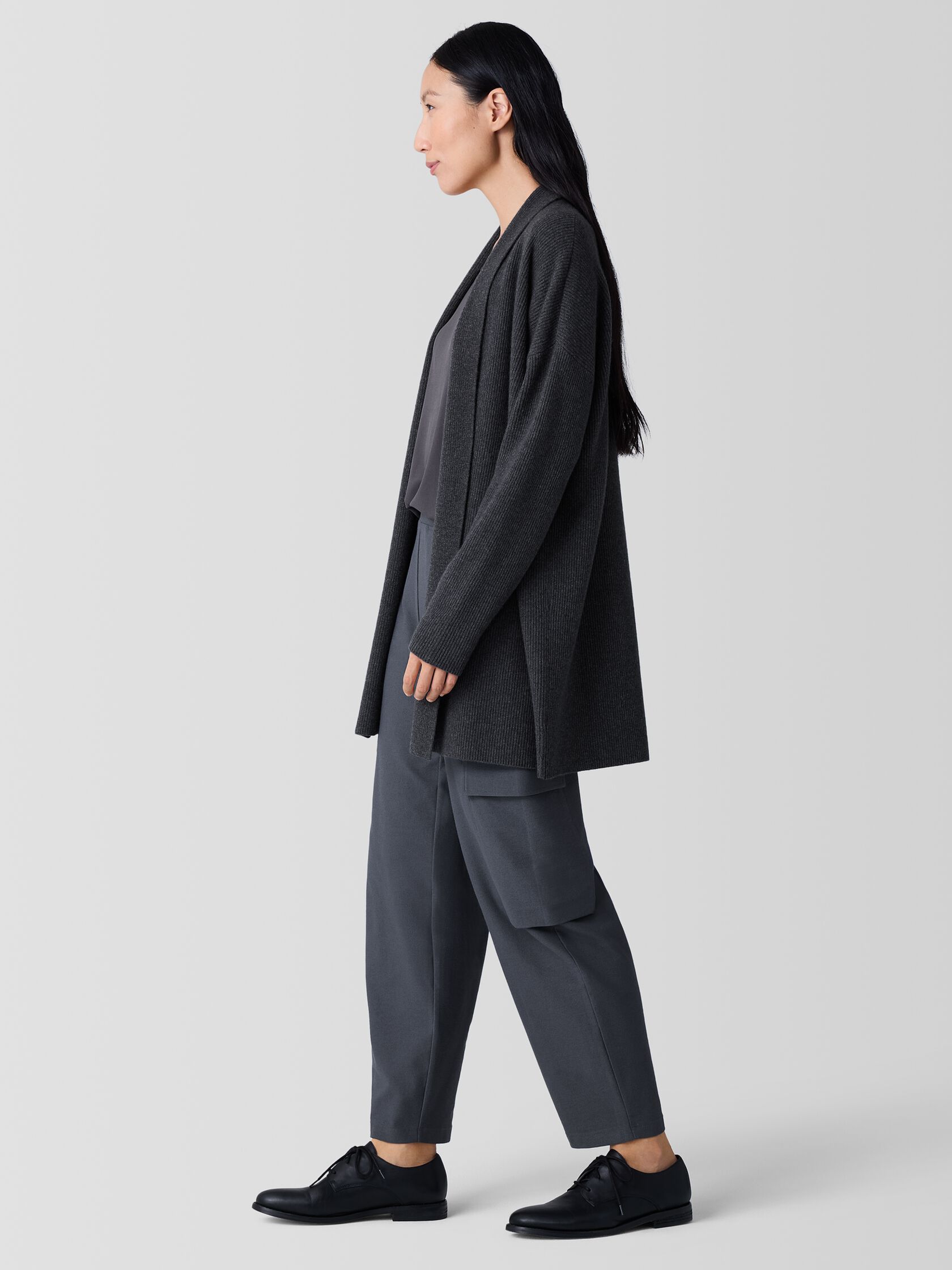 Italian Cashmere Long Cardigan