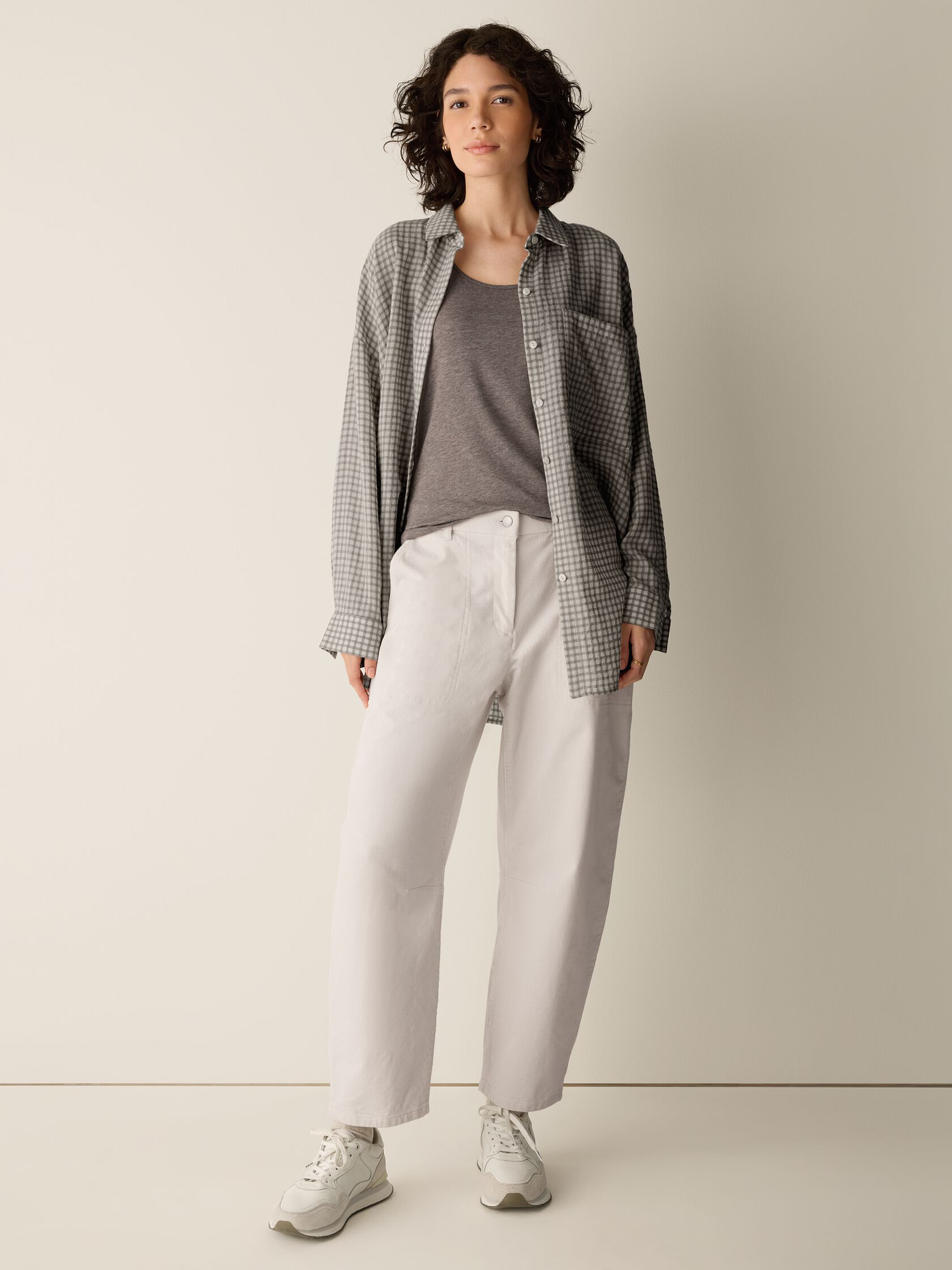Organic Cotton Stretch Corduroy Arch Pant