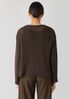 Peruvian Organic Cotton Cord Crew Neck Top