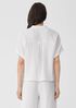 Organic Cotton Gauze Short-Sleeve Shirt