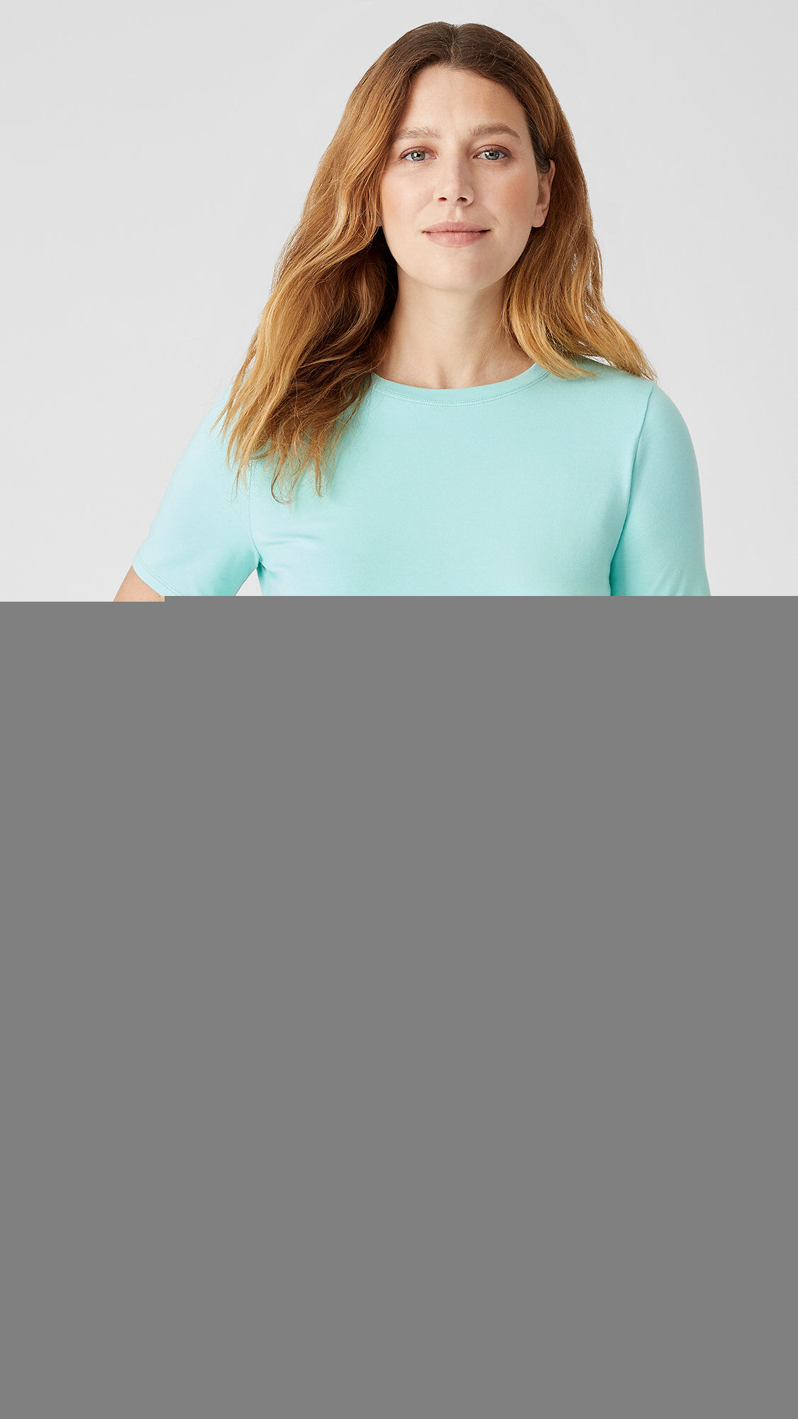Eileen fisher organic cotton t sales shirt dress