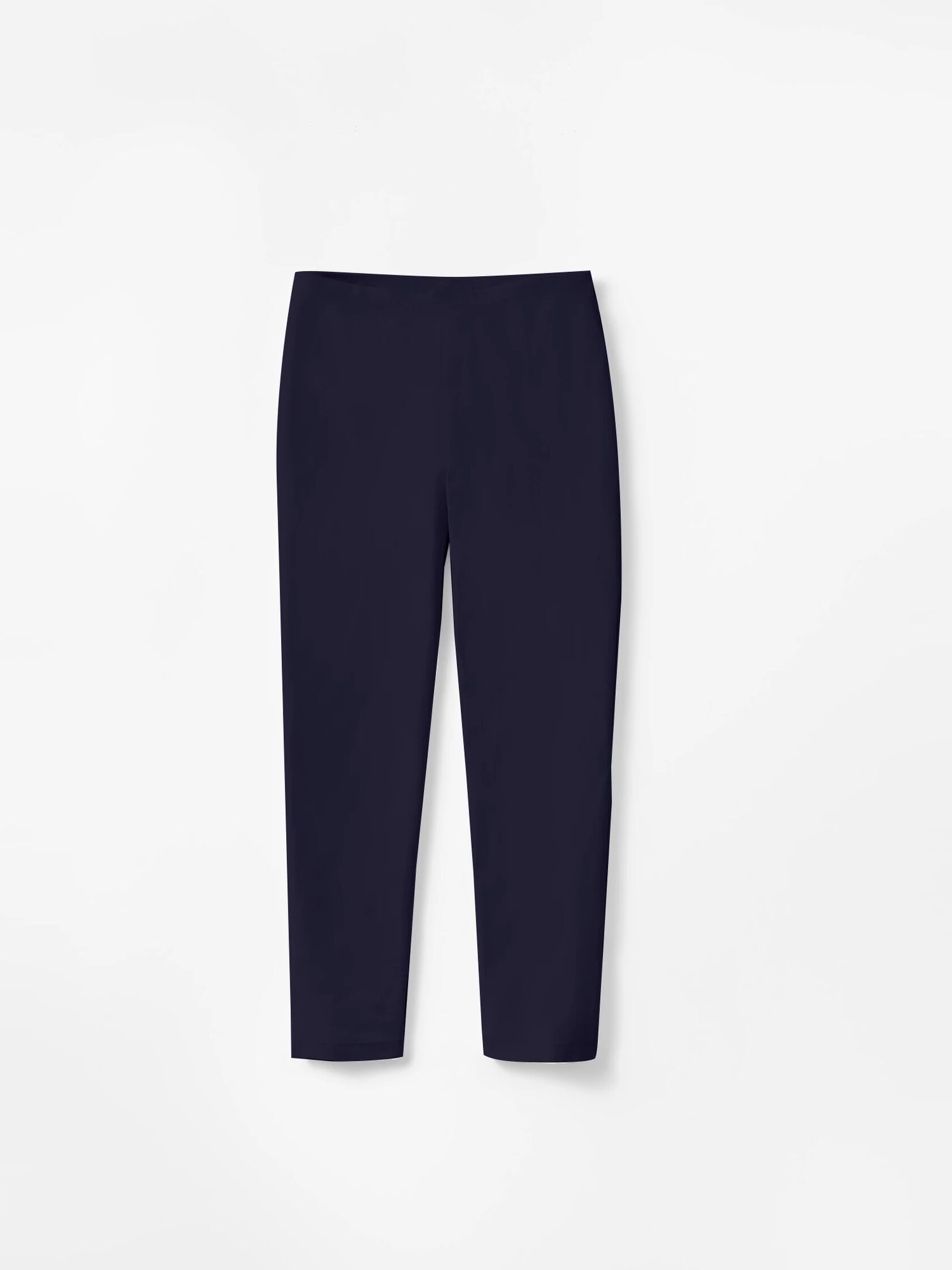 System Washable Stretch Crepe Slim Ankle Pant