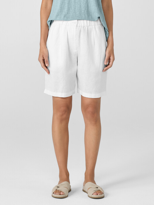 Organic Linen Shorts