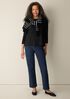 Organic Pima Cotton Jersey 3/4-Sleeve Tee
