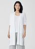 Organic Linen Cotton Jersey Long Cardigan