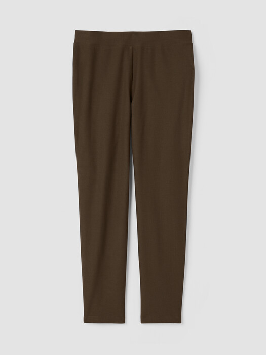 Washable Stretch Crepe Slim Pant