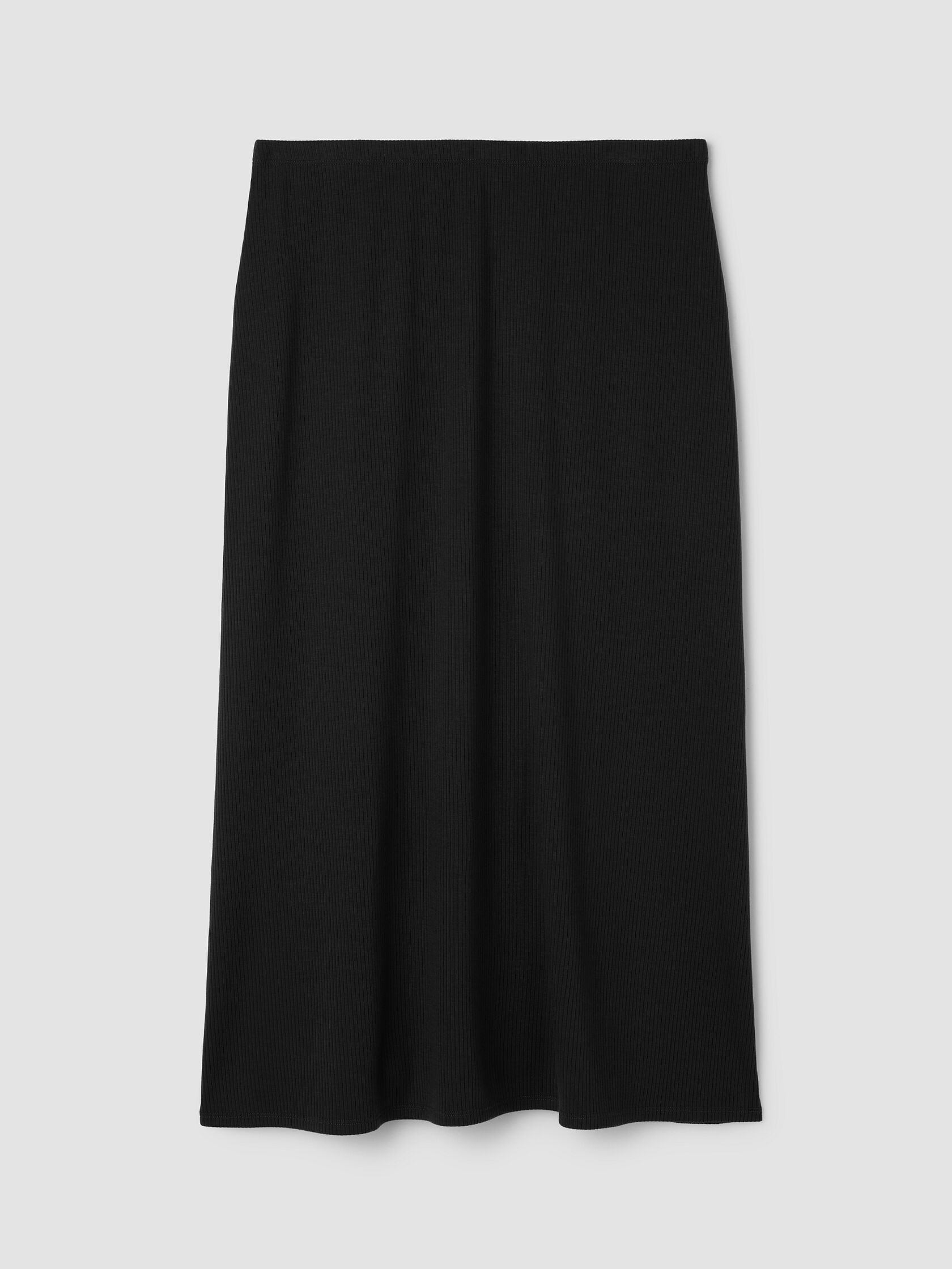 Ribbed Knit Skirt