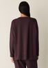 Cozy Brushed Terry Hug Long Box-Top