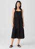 Organic Linen Tiered Dress