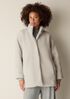 Wool Fluff&nbsp;Stand Collar Coat