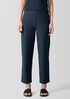 Washable Stretch Crepe Straight Pant