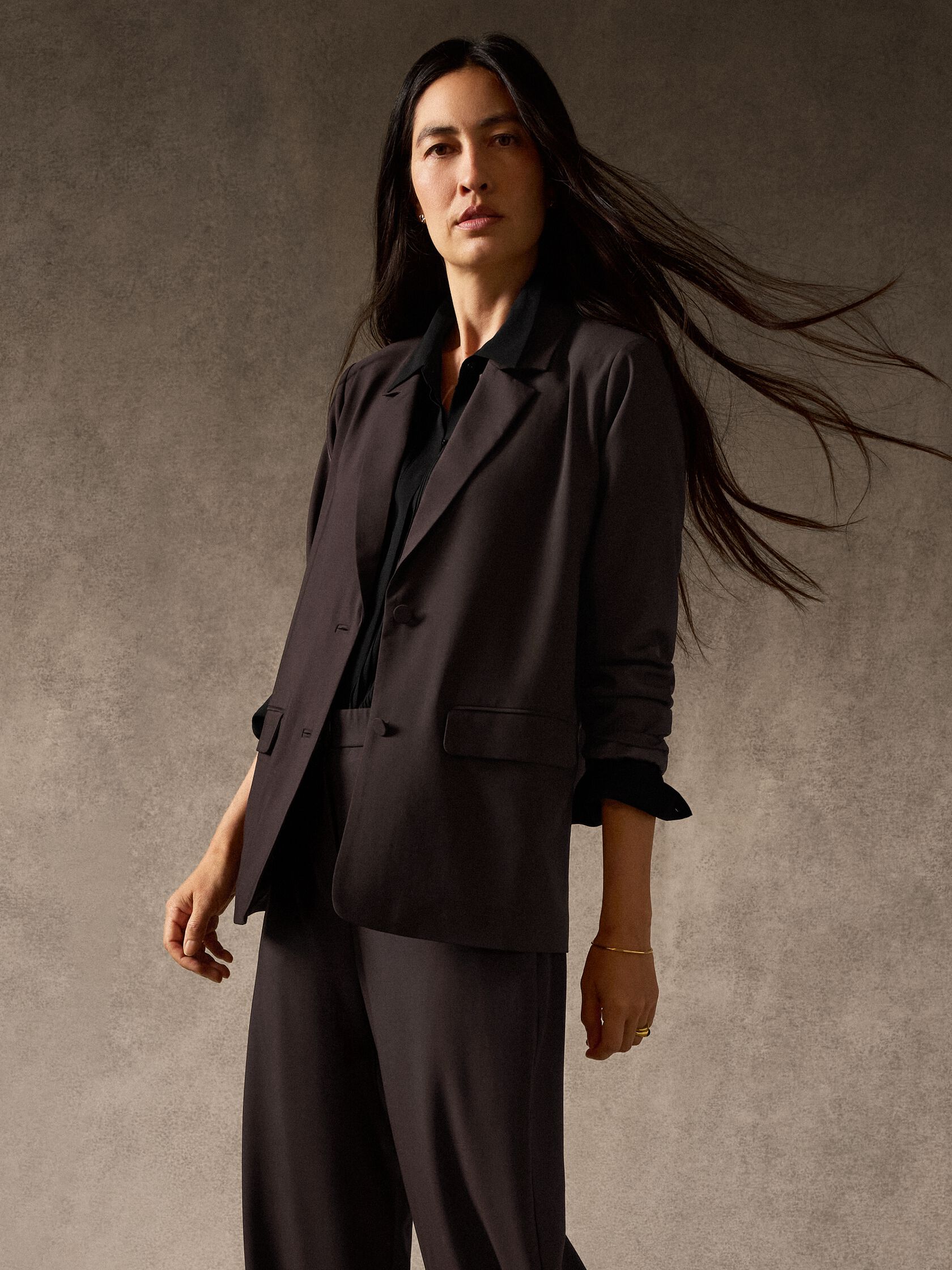 Seasonless Wool Long Blazer